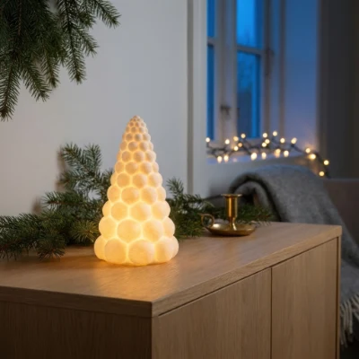 Formlys snøball lykt bilde 3