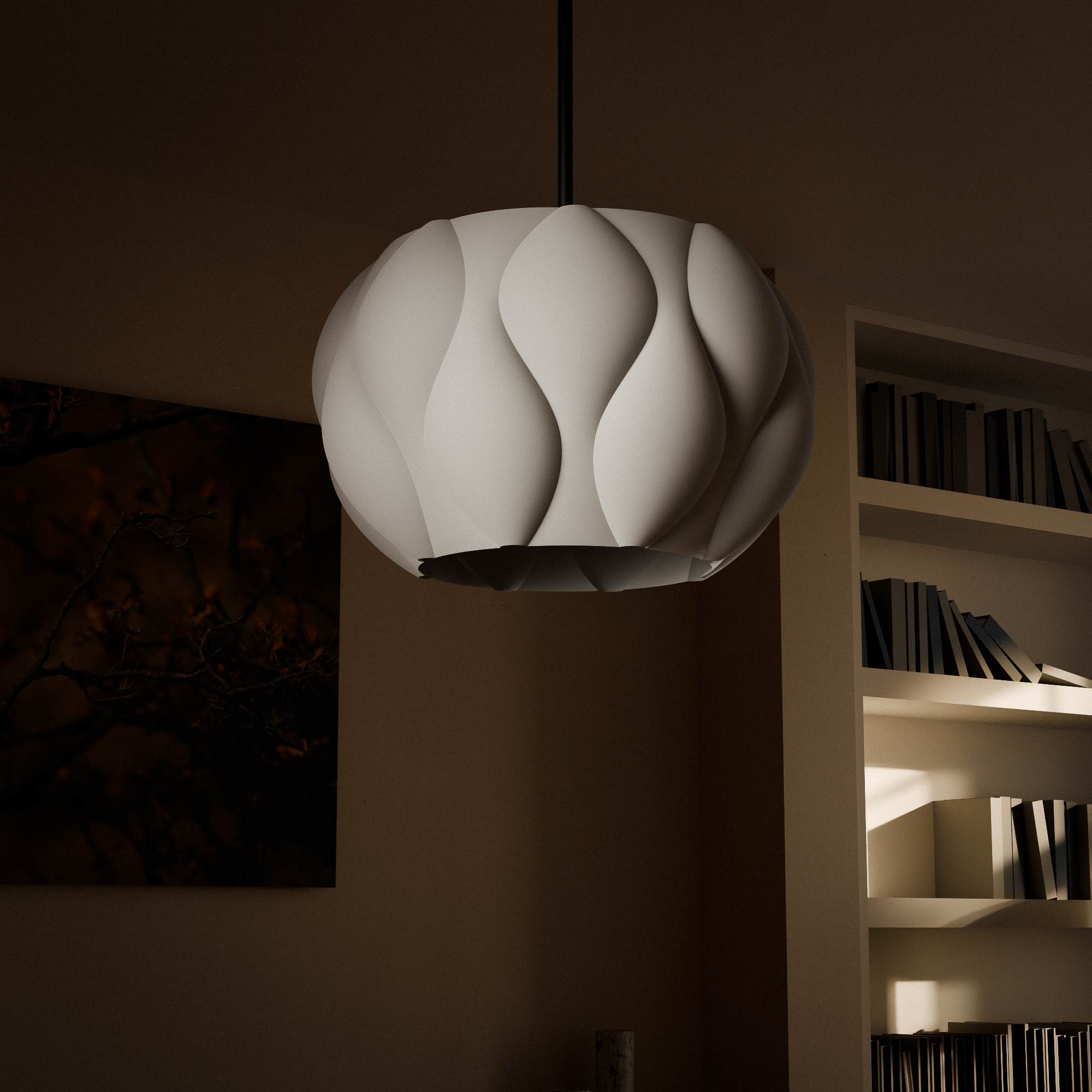 Lampe uten lys