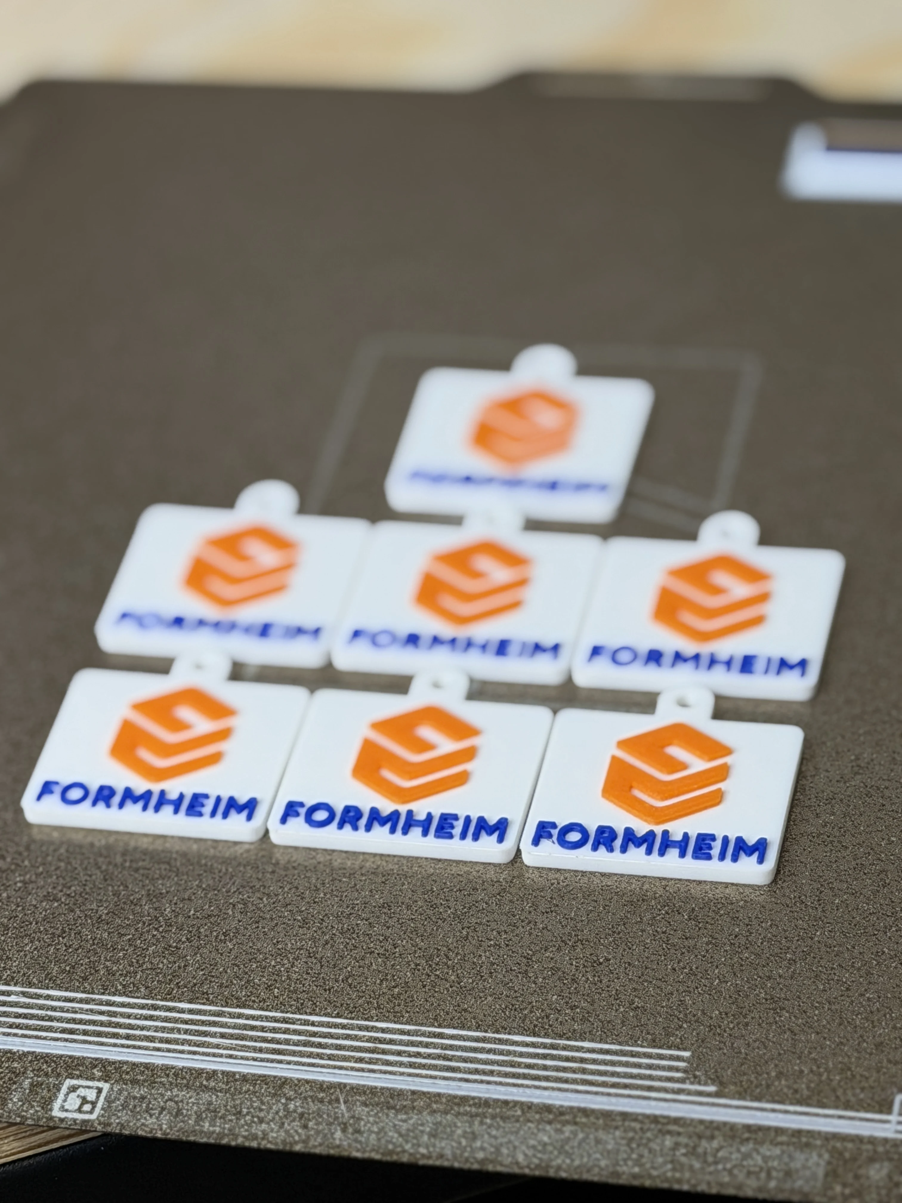 Formheim-logo på nøkkelring