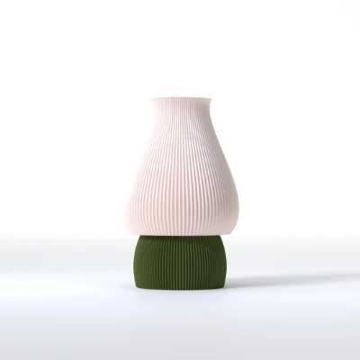 Leah-variant i mørkegrønn / beige utførelse