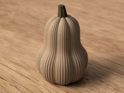 Butternut Gresskar, stor variant - i latte brown