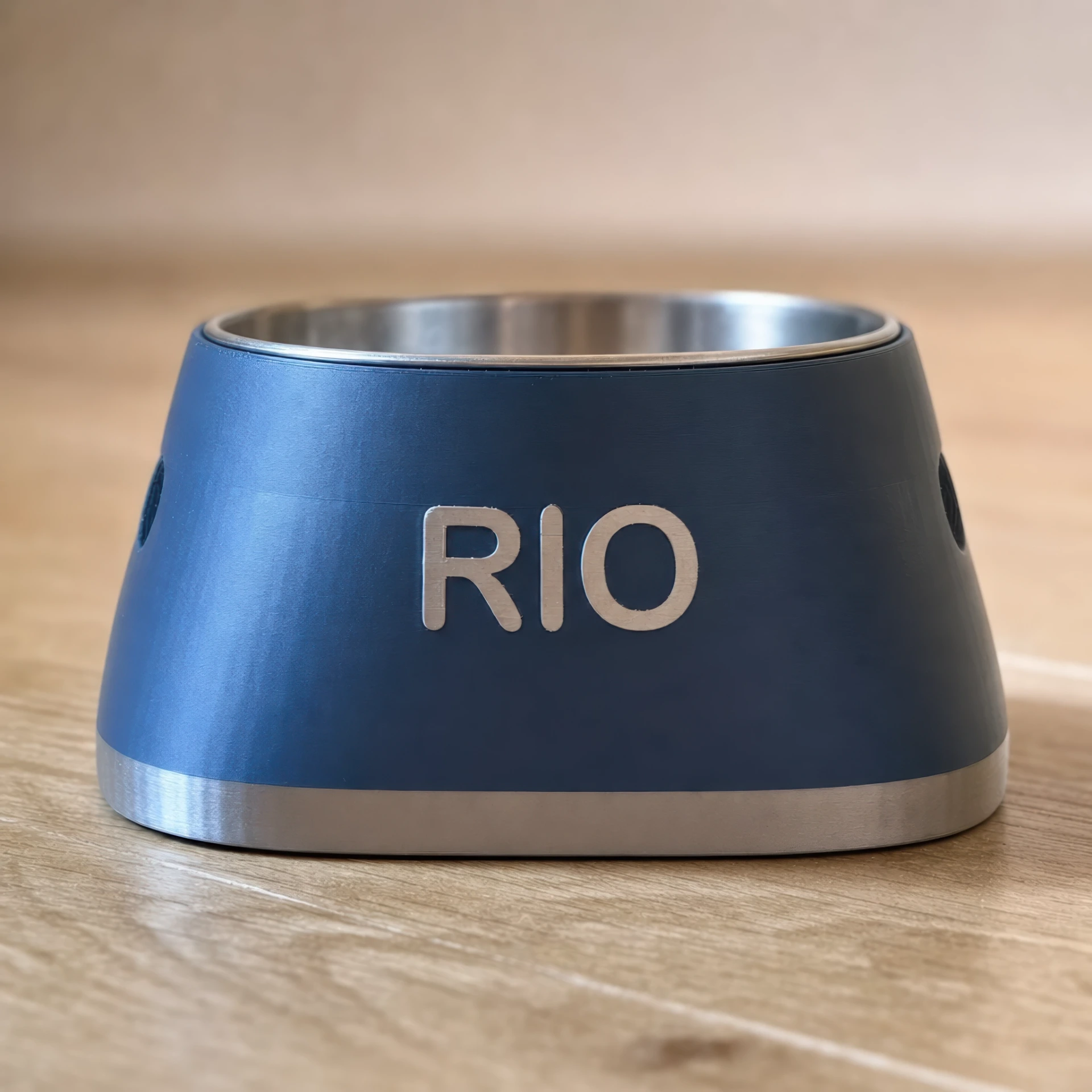 Detalj av Matro-skålen med "RIO"
