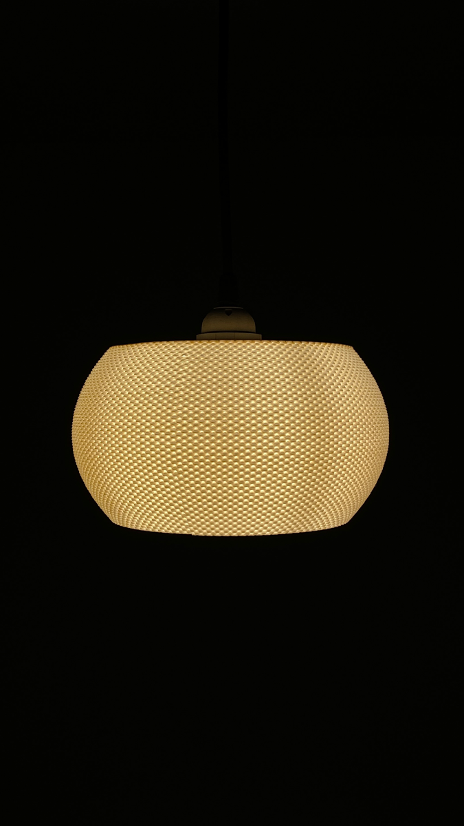 Lampe med lys