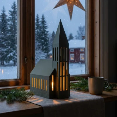 Formlys julekrike - Mørk grønn