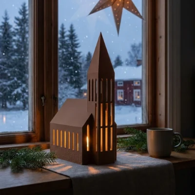 Formlys julekrike - Mørk brun