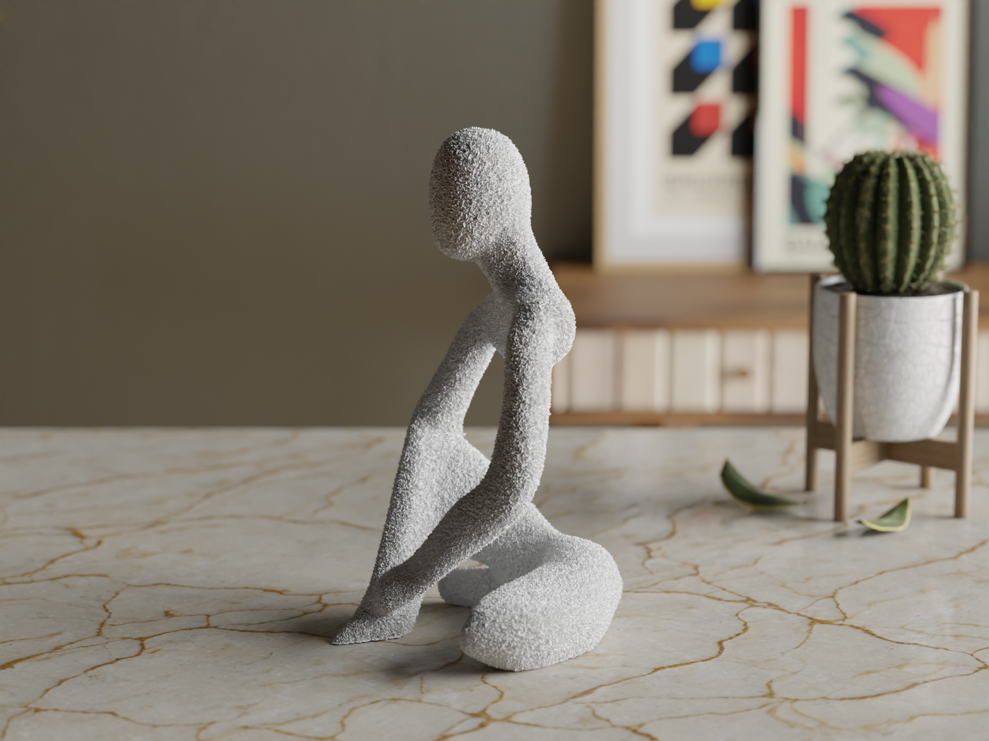 Harmonisk figur som uttrykker stillhet