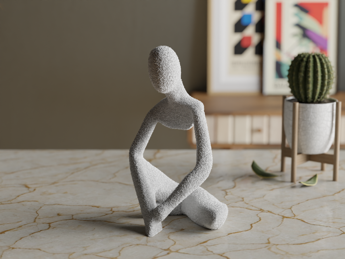 Harmonisk figur som uttrykker stillhet
