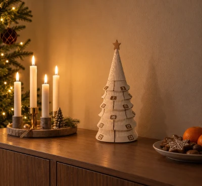 Kalender i kveldsstemning