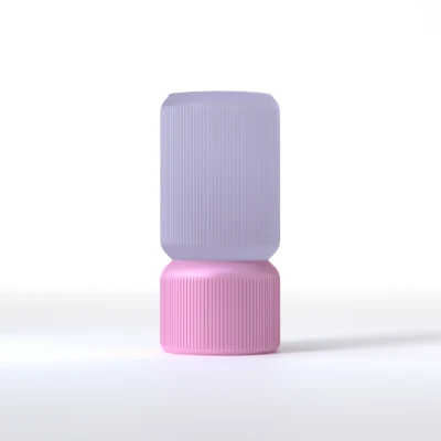 Leah-variant i rosa / lavendel delvis gjennomsiktig utførelse