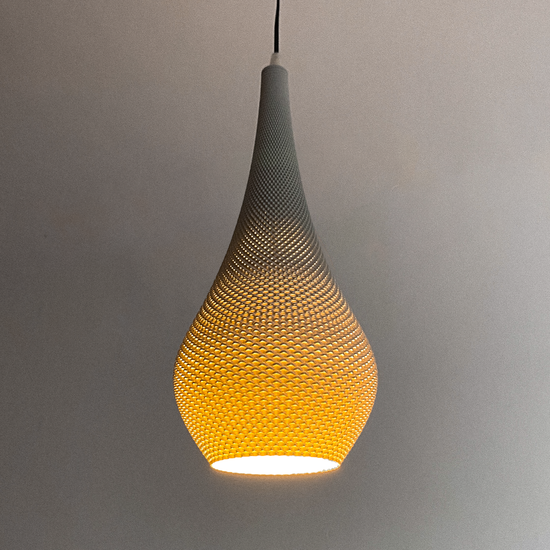 Lampe med lys