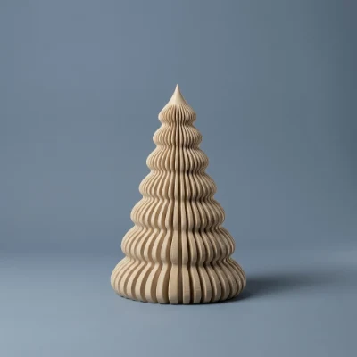 Dekor Juletre - Beige