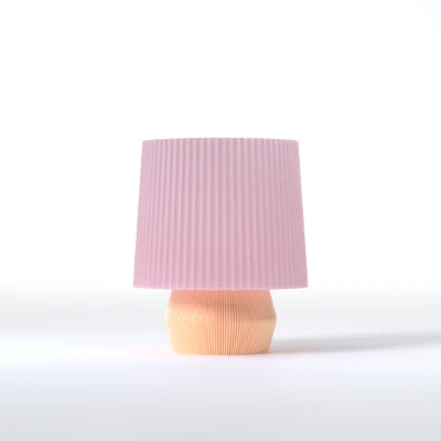 Leah-variant i champagne / rosa delvis gjennomsiktig utførelse